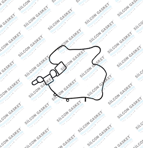Mot. DC 16.02   8 Cyl. 127 Ø  Gasket