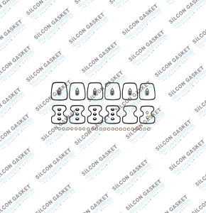 D 100 A  Mot.18536  6 Cyl. 120,65 Ø Rocker Cover Gasket Set